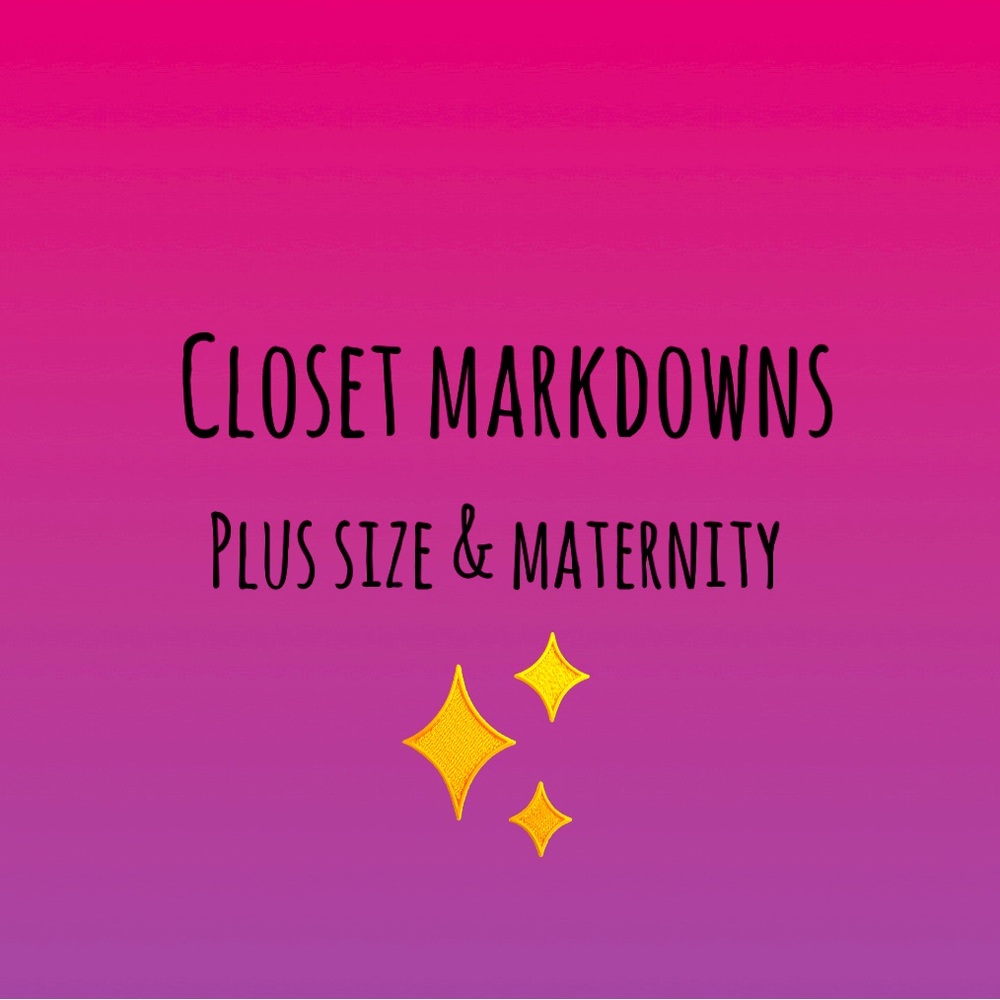 Closet markdown